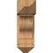 Ekena Millwork Funston Arts and Crafts Smooth Bracket w/ Offset Brace, Western Red Cedar, 7 1/2"W x 18"D x 22"H BKT0806X18X22FST03SWR - alternate 3